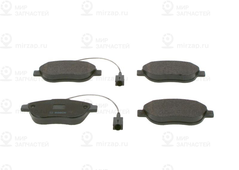 Комплект тормозных колодок, дисковый тормоз BOSCH 0986494464