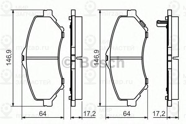 Запчасть BOSCH 0986494493