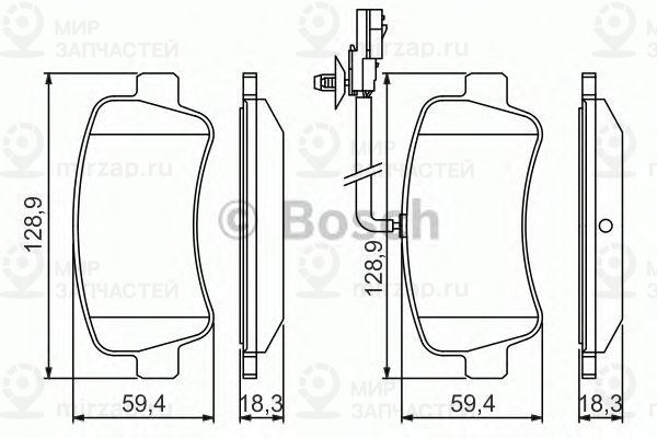 Запчасть BOSCH 0986494500