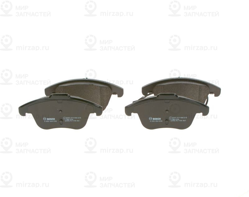 Комплект тормозных колодок, дисковый тормоз BOSCH 0986494538