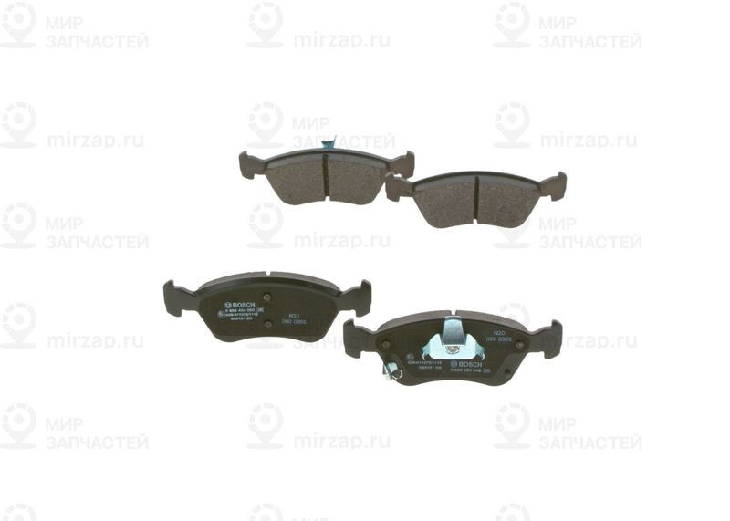 Комплект тормозных колодок, дисковый тормоз BOSCH 0986494560