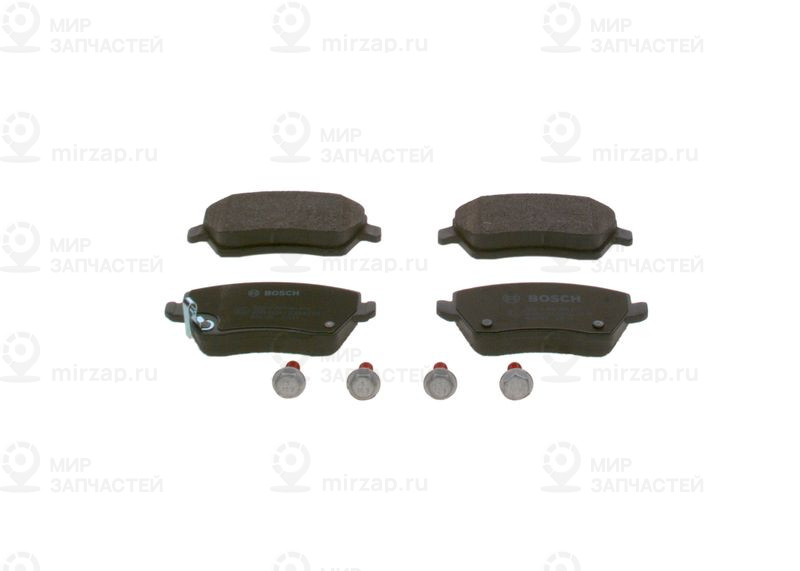 Комплект тормозных колодок, дисковый тормоз BOSCH 0986494573