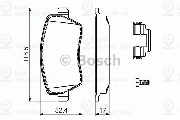 Запчасть BOSCH 0986494592