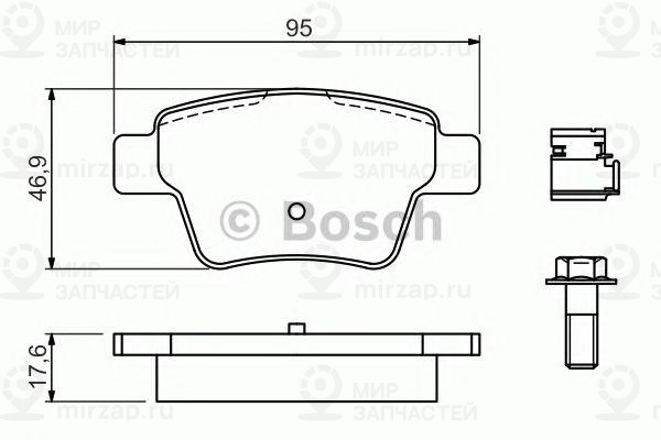 Запчасть BOSCH 0986494605