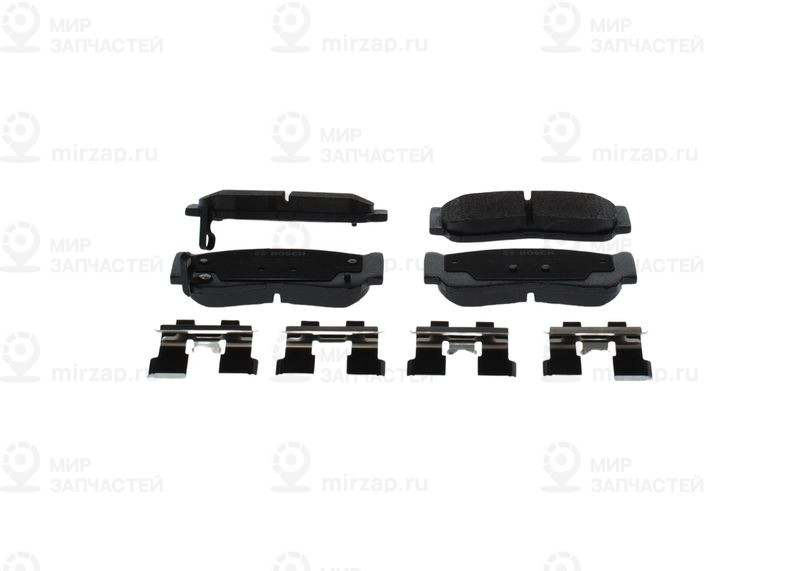 Комплект тормозных колодок, дисковый тормоз BOSCH 0986494628