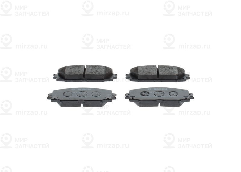 Комплект тормозных колодок, дисковый тормоз BOSCH 0986494670