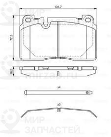 Запчасть BOSCH 0986494694