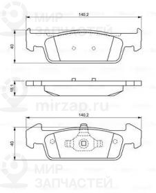 Запчасть BOSCH 0986494697
