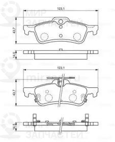 Запчасть BOSCH 0986494719