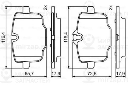 Запчасть BOSCH 0986494759