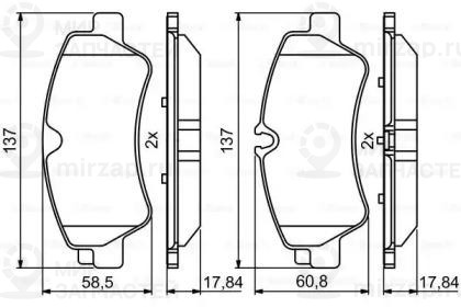 Запчасть BOSCH 0986494796
