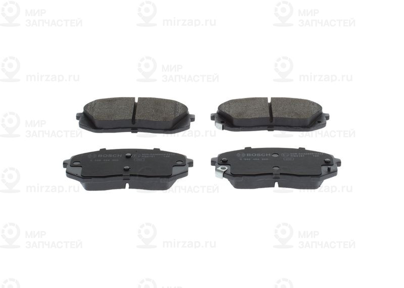 Комплект тормозных колодок, дисковый тормоз BOSCH 0986494905