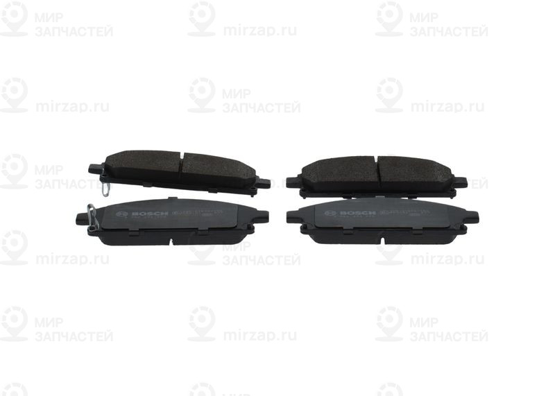 Комплект тормозных колодок, дисковый тормоз BOSCH 0986494928