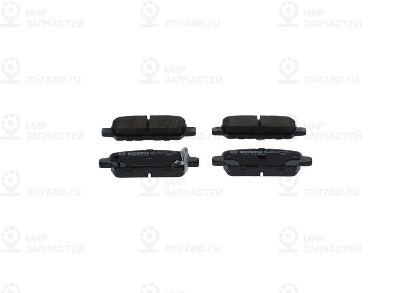 Комплект тормозных колодок, дисковый тормоз BOSCH 0986494929