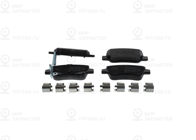 Комплект тормозных колодок, дисковый тормоз BOSCH 0986494933