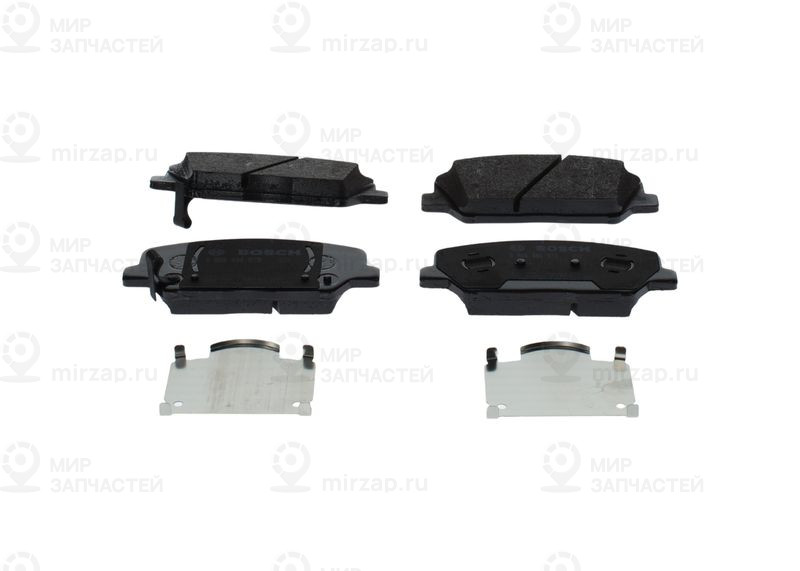 Комплект тормозных колодок, дисковый тормоз BOSCH 0986494979