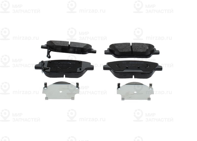 Комплект тормозных колодок, дисковый тормоз BOSCH 0986494984