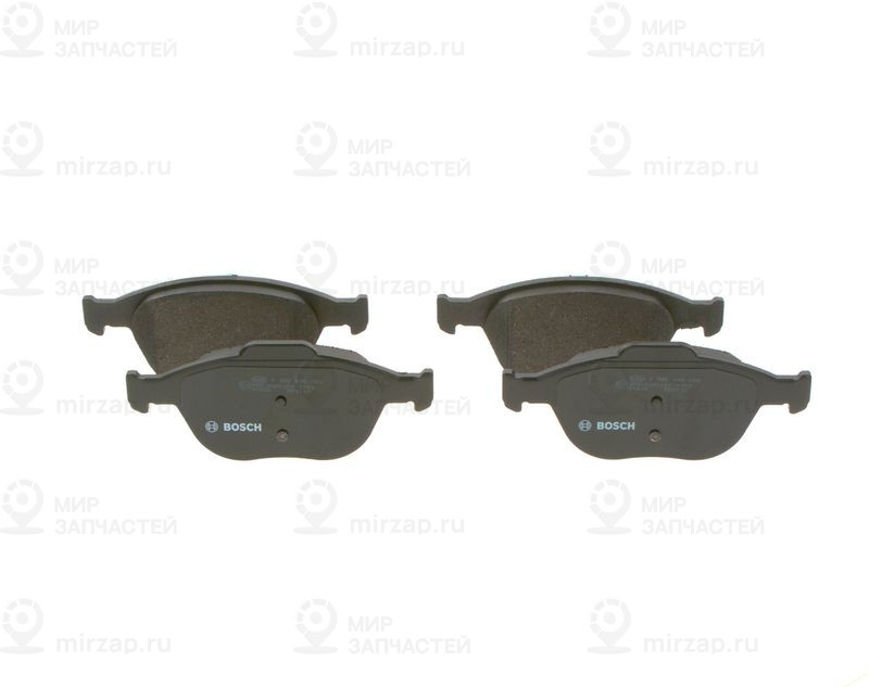 Комплект тормозных колодок, дисковый тормоз BOSCH 0986495066