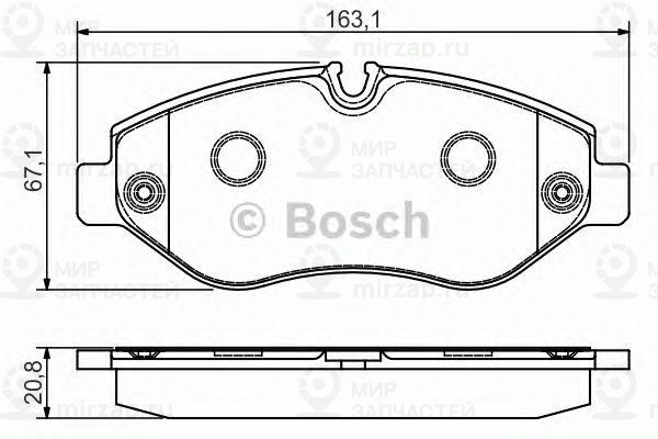 Запчасть BOSCH 0986495098
