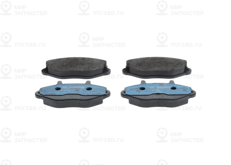 Комплект тормозных колодок, дисковый тормоз BOSCH 0986495112