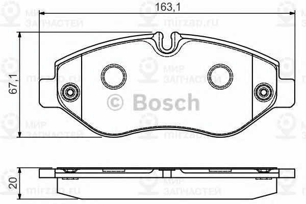 Запчасть BOSCH 0986495113