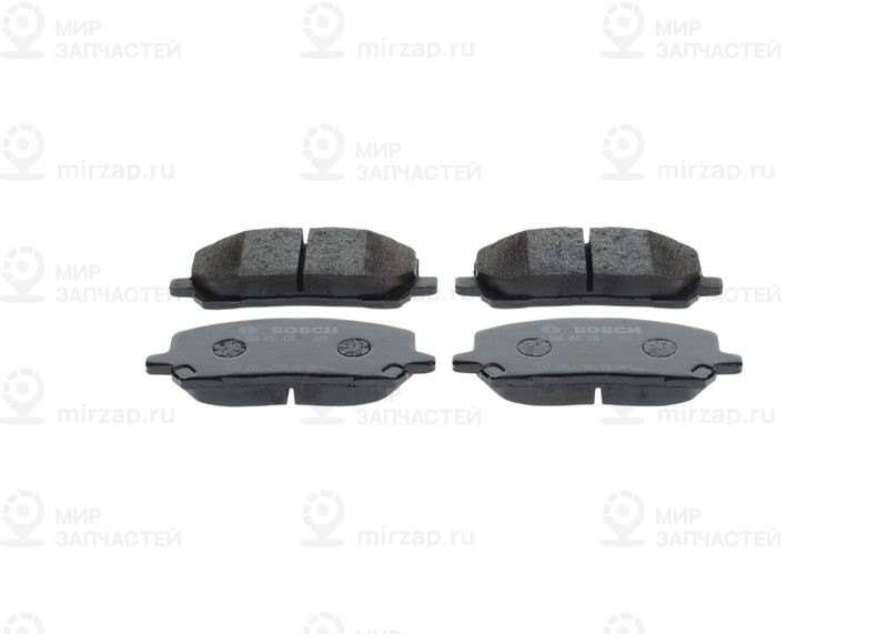 Комплект тормозных колодок, дисковый тормоз BOSCH 0986495126