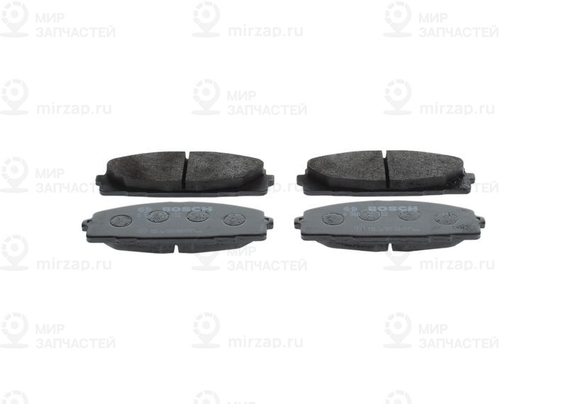 Комплект тормозных колодок, дисковый тормоз BOSCH 0986495152