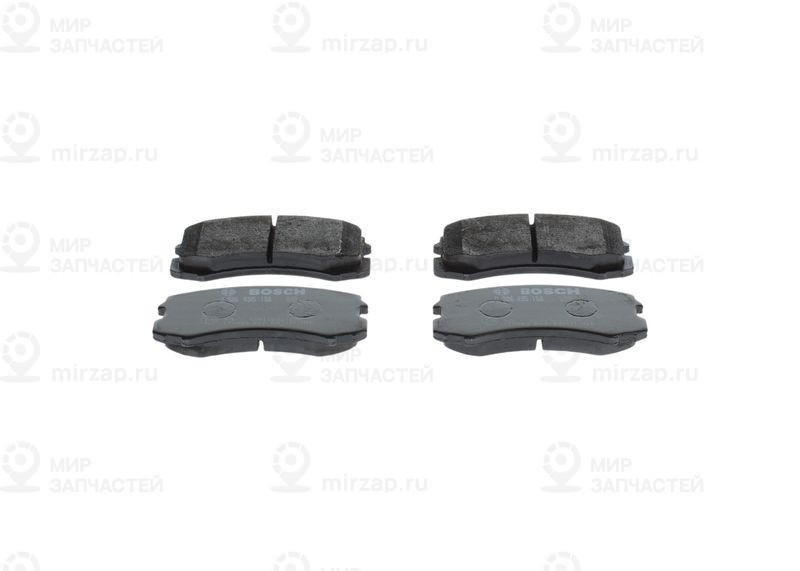 Комплект тормозных колодок, дисковый тормоз BOSCH 0986495158