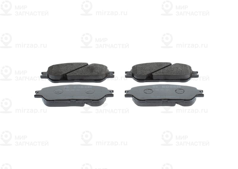 Комплект тормозных колодок, дисковый тормоз BOSCH 0986495160