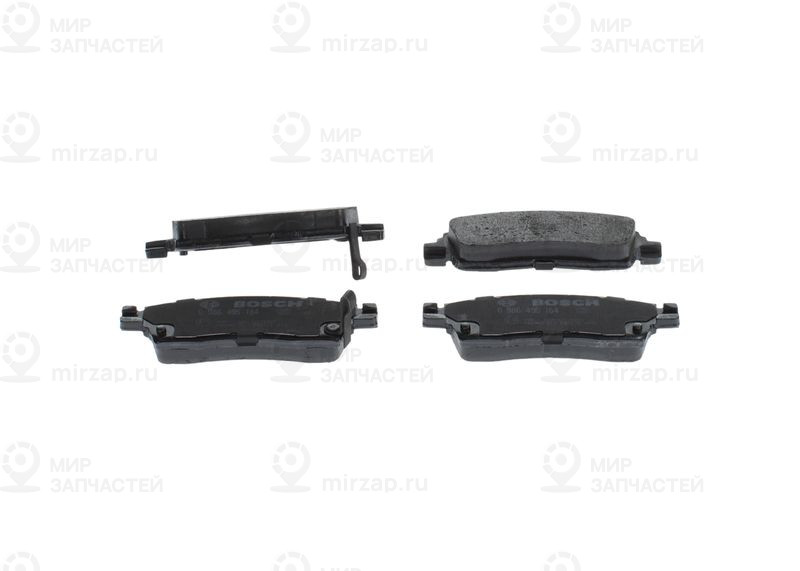 Комплект тормозных колодок, дисковый тормоз BOSCH 0986495164