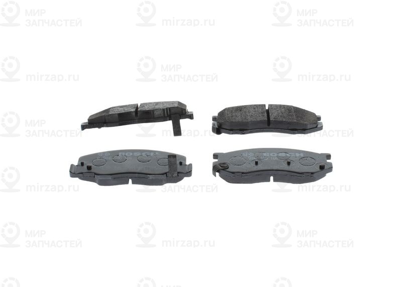 Комплект тормозных колодок, дисковый тормоз BOSCH 0986495166