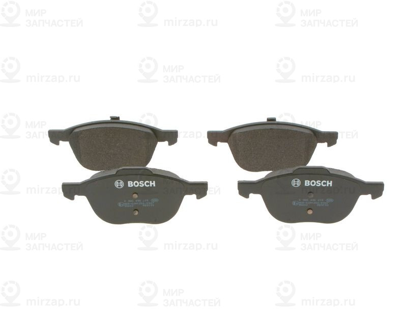 Комплект тормозных колодок, дисковый тормоз BOSCH 0986495215