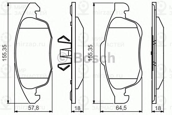 Запчасть BOSCH 0986495258