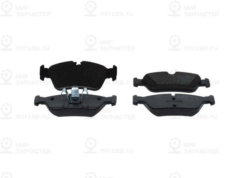 Комплект тормозных колодок, дисковый тормоз BOSCH 0986495276
