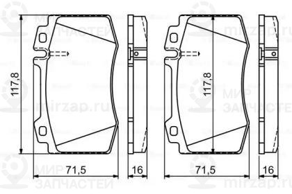 Запчасть BOSCH 0986495278