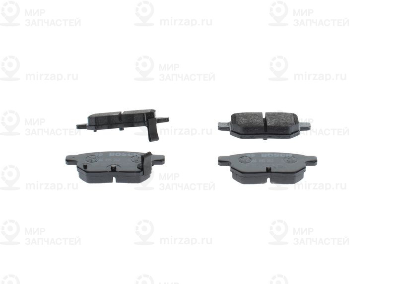 Комплект тормозных колодок, дисковый тормоз BOSCH 0986495282