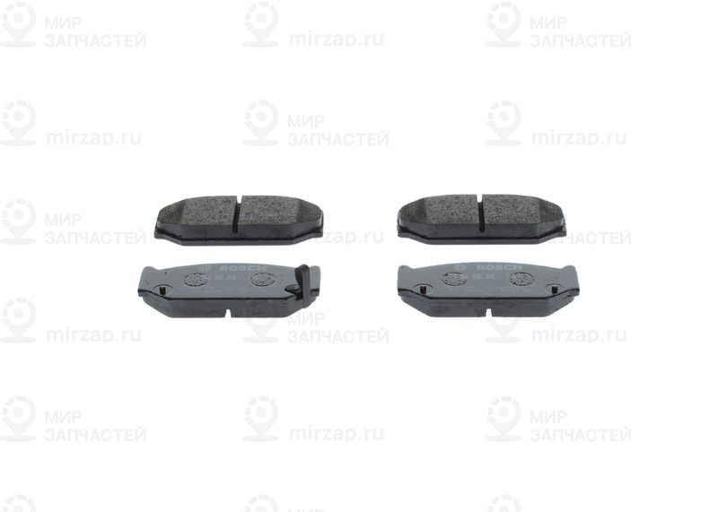 Комплект тормозных колодок, дисковый тормоз BOSCH 0986495308