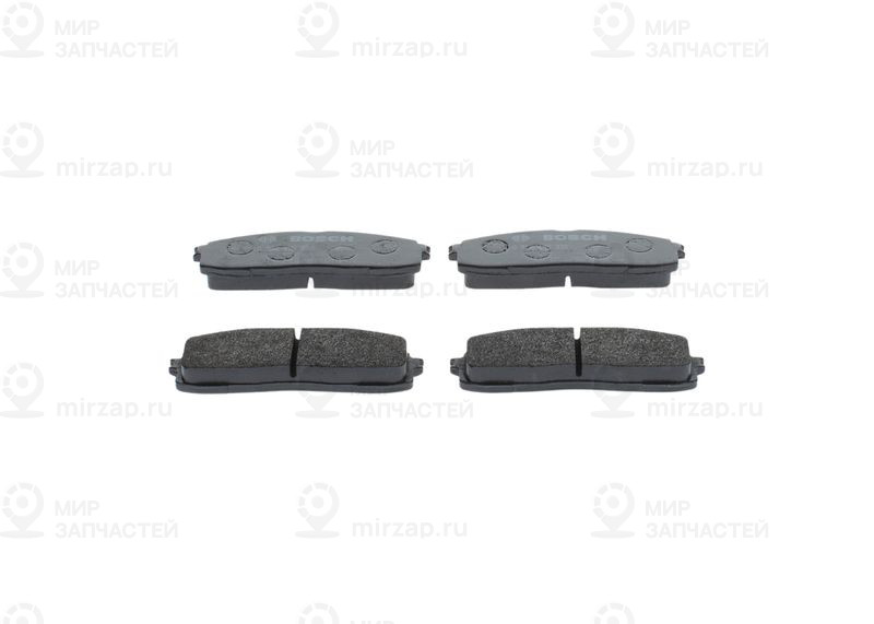 Комплект тормозных колодок, дисковый тормоз BOSCH 0986495330