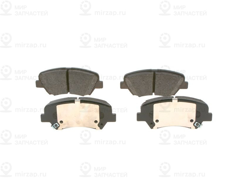 Комплект тормозных колодок, дисковый тормоз BOSCH 0986495343