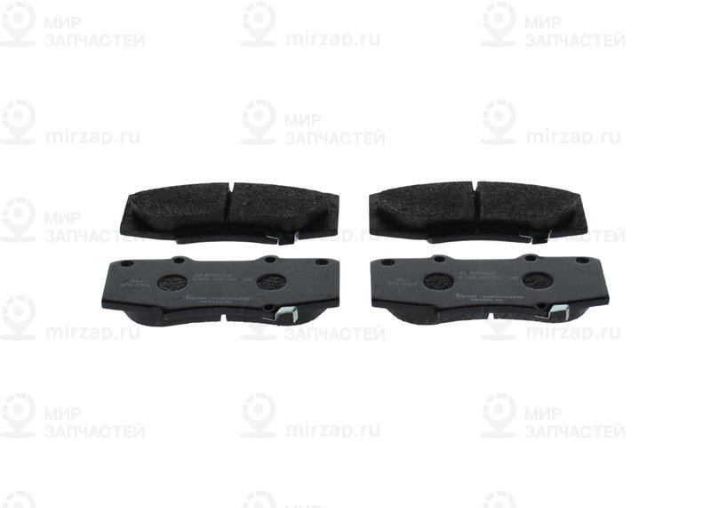 Комплект тормозных колодок, дисковый тормоз BOSCH 0986495352