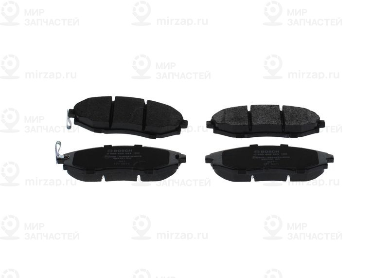 Комплект тормозных колодок, дисковый тормоз BOSCH 0986495353