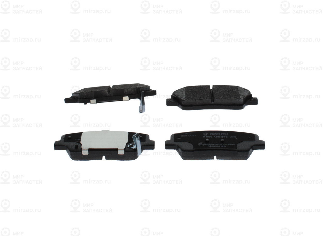 Колодки Тормозные Дисковые Bosch BOSCH 0986495370