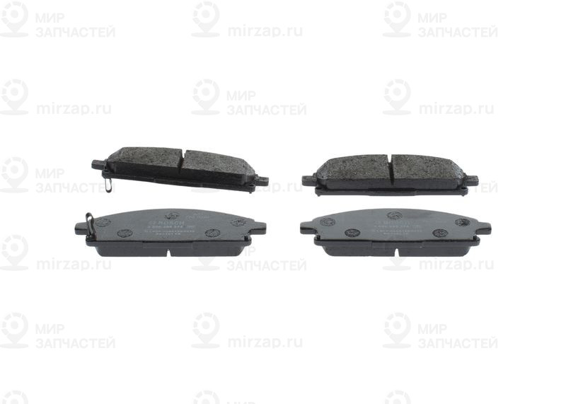 Комплект тормозных колодок, дисковый тормоз BOSCH 0986495374