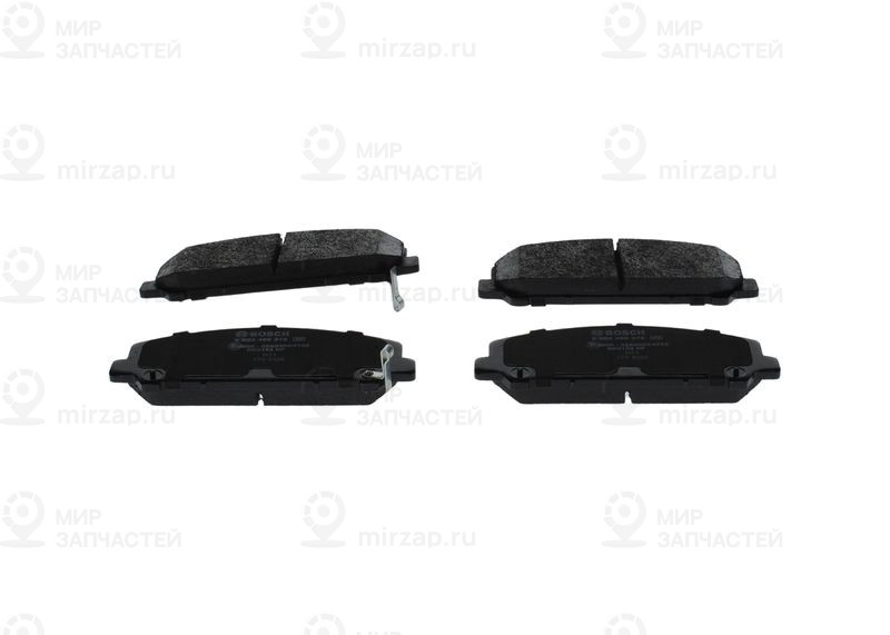 Комплект тормозных колодок, дисковый тормоз BOSCH 0986495375