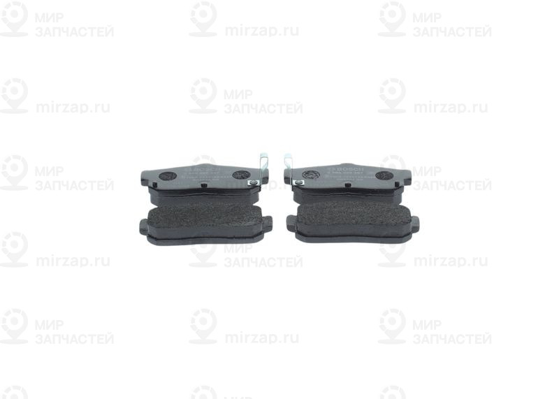 Комплект тормозных колодок, дисковый тормоз BOSCH 0986495387