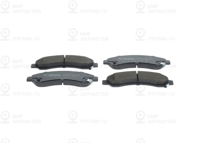 Комплект тормозных колодок, дисковый тормоз BOSCH 0986495391