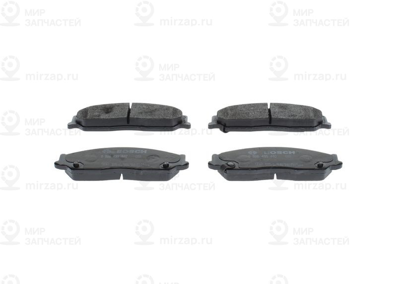 Комплект тормозных колодок, дисковый тормоз BOSCH 0986495402