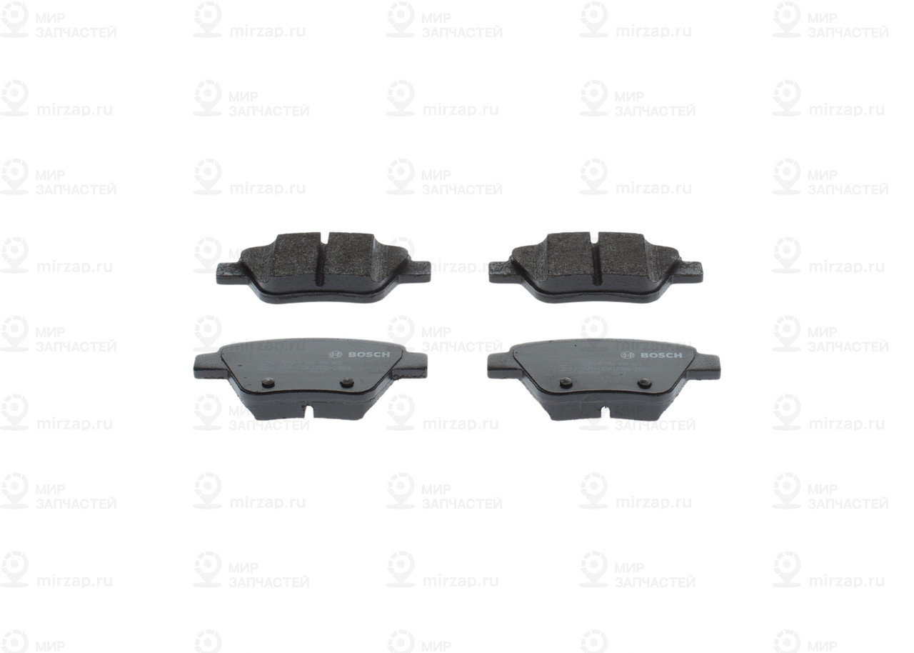 Комплект тормозных колодок (дисковый тормоз) BOSCH 0986495422