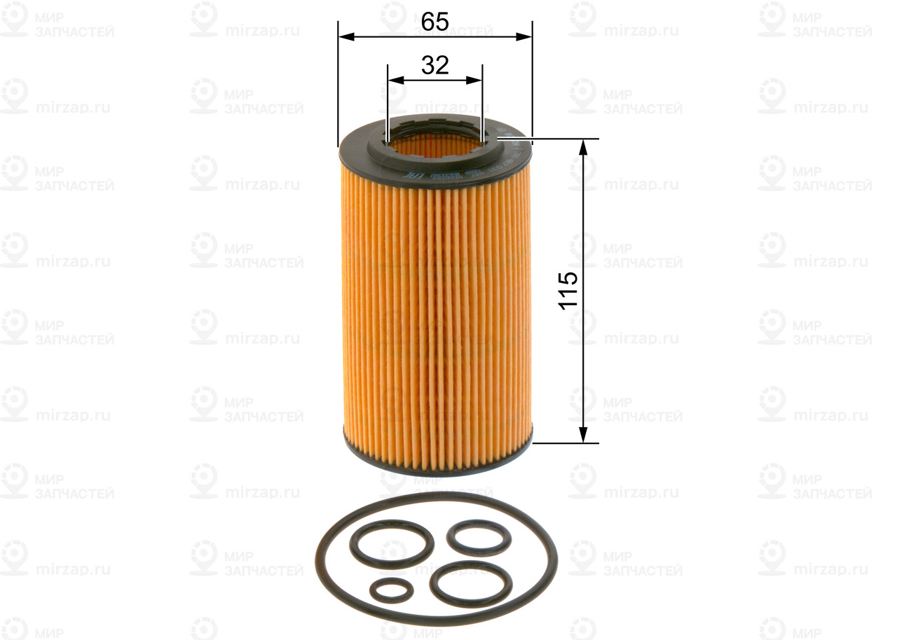 Фильтр Масляный/ D50e11 / 0001803109/ 0001802309 BOSCH 09864B7031