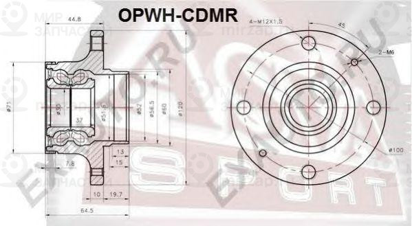 Запчасть ASVA OPWHCDMR
